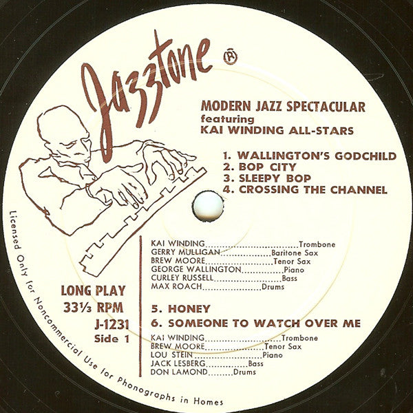 Kai Winding All-Stars*, Sonny Stitt All-Stars* : Modern Jazz Spectacular (LP, Comp)