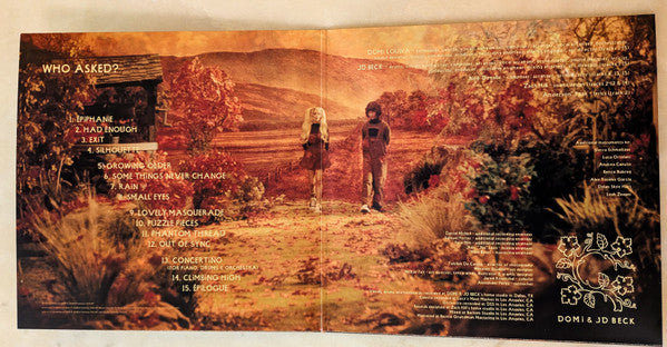 DOMi & JD BECK : Who Asked? (2xLP, Album, Tra)