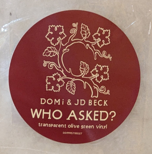 DOMi & JD BECK : Who Asked? (2xLP, Album, Tra)