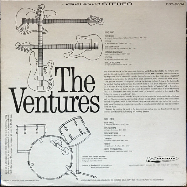 The Ventures : The Ventures (LP, Album, Ste)