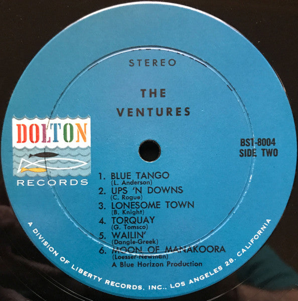 The Ventures : The Ventures (LP, Album, Ste)