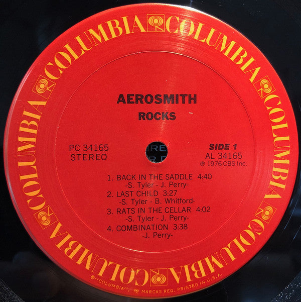 Aerosmith : "Rocks" (LP, Album, Pit)