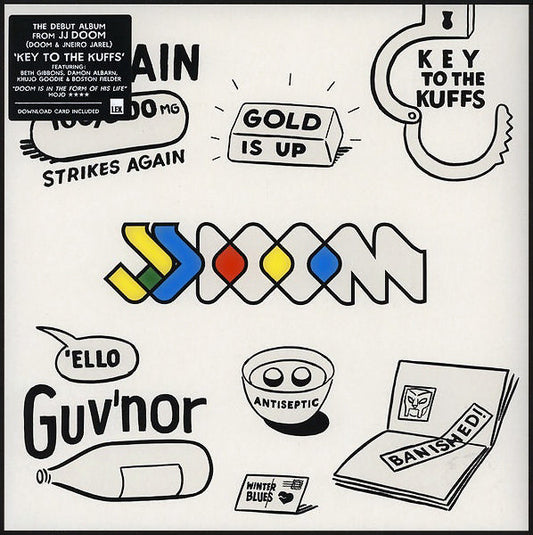 JJ DOOM : Key To The Kuffs (2xLP, Album)
