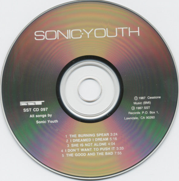 Sonic Youth : Sonic Youth (CD, Album, RE)