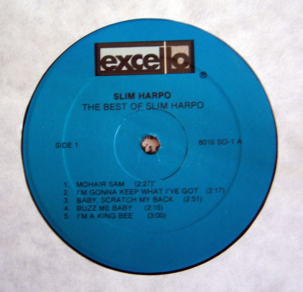 Slim Harpo : The Best Of Slim Harpo (LP, Comp, RE)