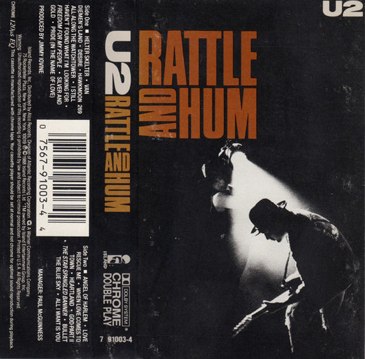 U2 : Rattle And Hum (Cass, Album, SR,)