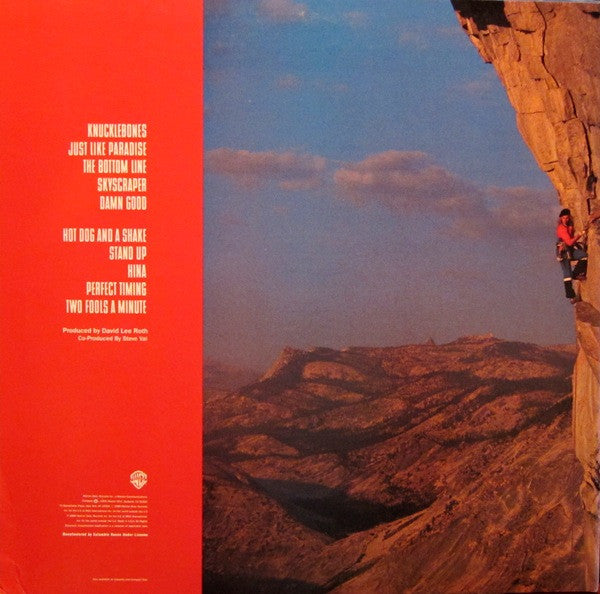 David Lee Roth : Skyscraper (LP, Album, Club, Car)