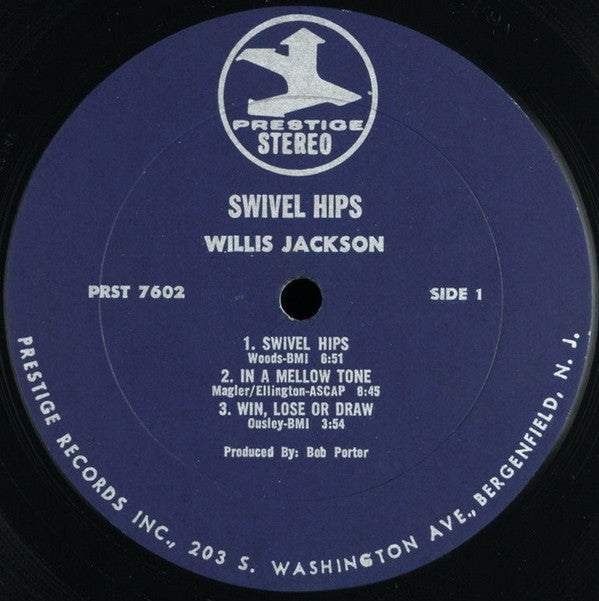 Willis Jackson : Swivel Hips (LP, Album)