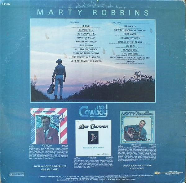 Marty Robbins : No. 1 Cowboy (LP, Comp)