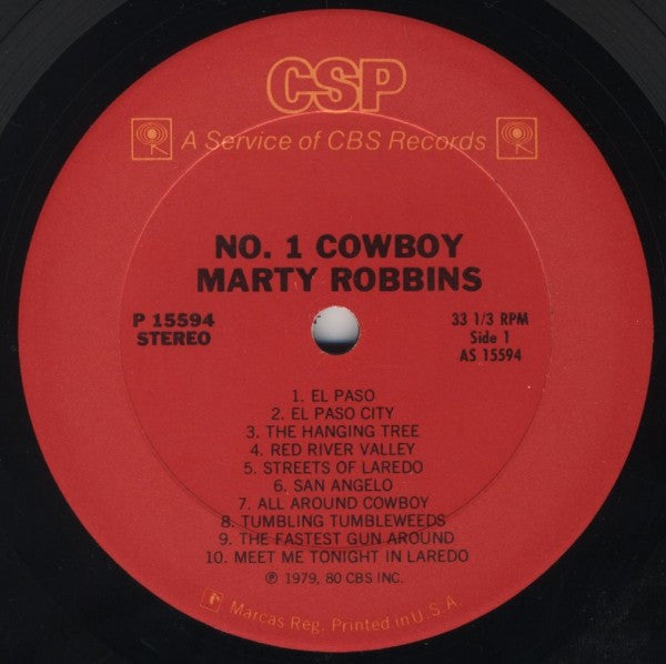 Marty Robbins : No. 1 Cowboy (LP, Comp)
