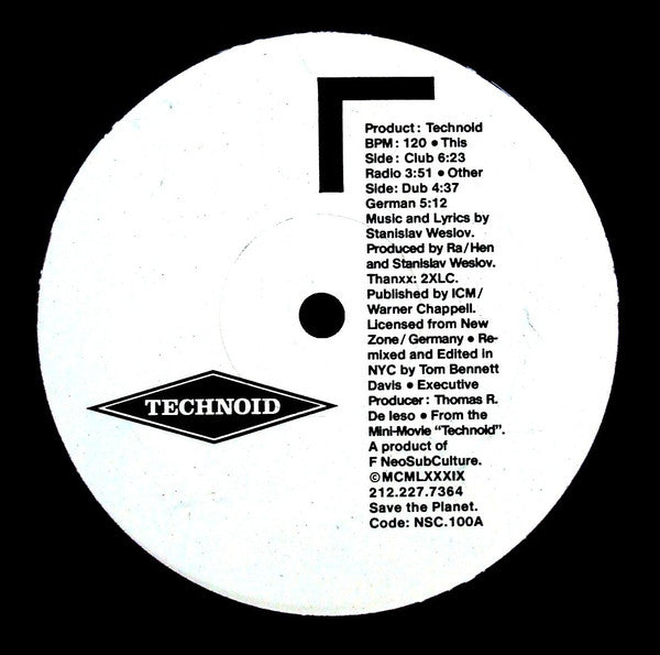 Technoid : Technoid (12")