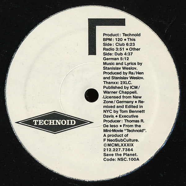 Technoid : Technoid (12")