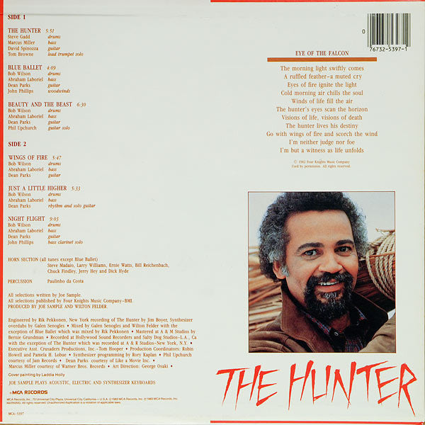 Joe Sample : The Hunter (LP, Album, Glo)