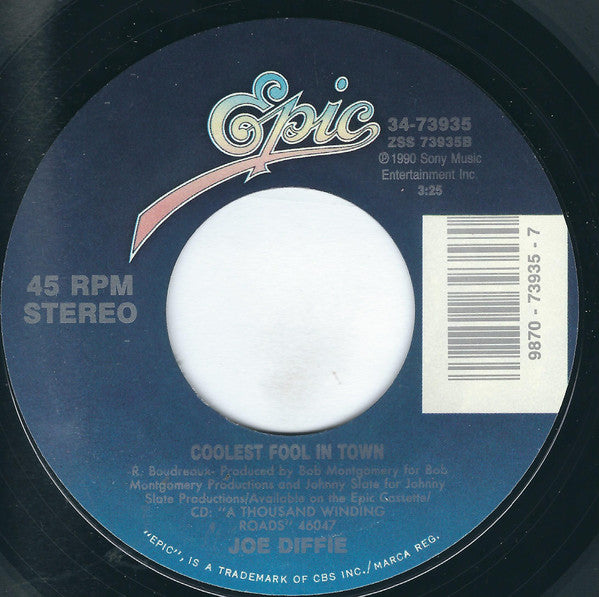 Joe Diffie : New Way (To Light Up An Old Flame) (7", Single, Styrene, Car)