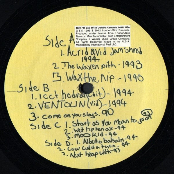 Aphex Twin : ...I Care Because You Do (2xLP, Album, RE)