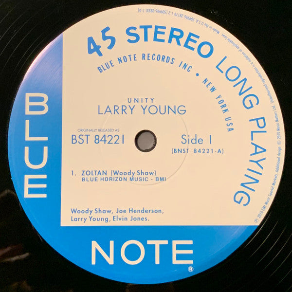 Larry Young : Unity (2x12", Album, Ltd, RE, Gat)