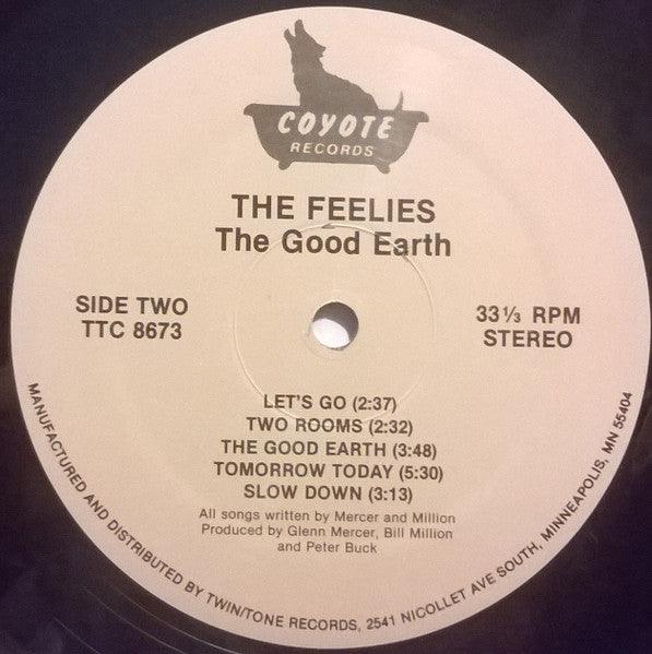 The Feelies : The Good Earth (LP, Album, No )