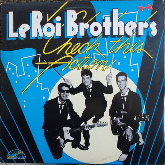 LeRoi Brothers : Check This Action (LP, Album, RP, Yel)