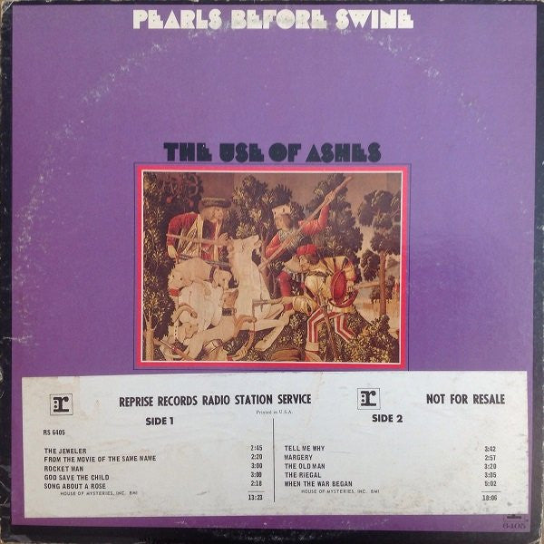 Pearls Before Swine : The Use Of Ashes (LP, Album, Promo)