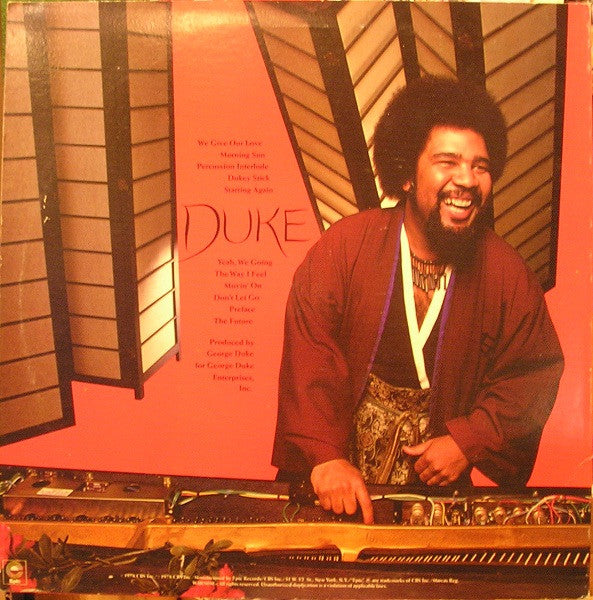 George Duke : Don't Let Go (LP, Album, Glo)