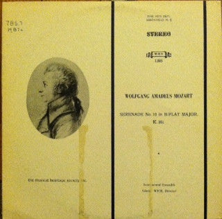 Mozart* / Günter Wich* : Serenade No. 10 In B-Flat Major, K. 361 (LP)