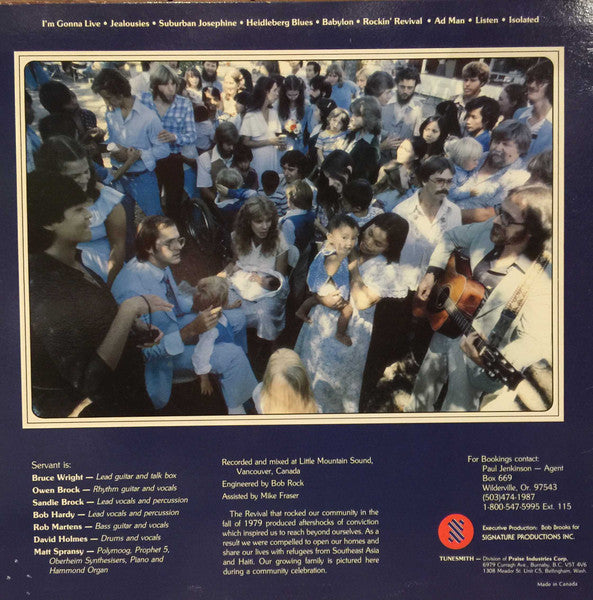 Servant (2) : Rockin' Revival (LP, Album)