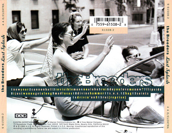 The Breeders : Last Splash (CD, Album, SRC)