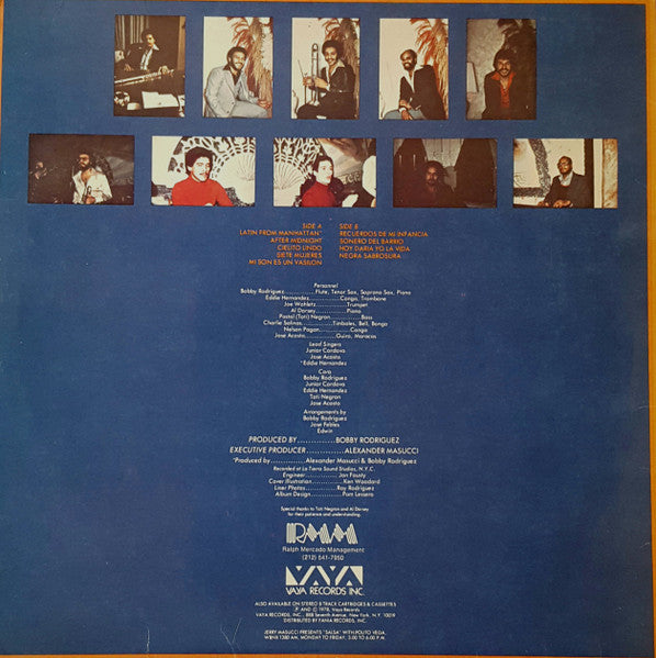 Bobby Rodríguez Y La Compañia : Latin From Manhattan (LP, Album)
