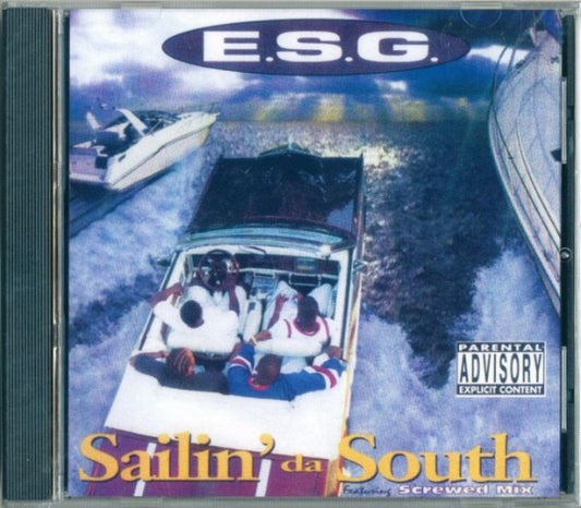 E.S.G. (2) : Sailin' Da South (CD, Album, RE)