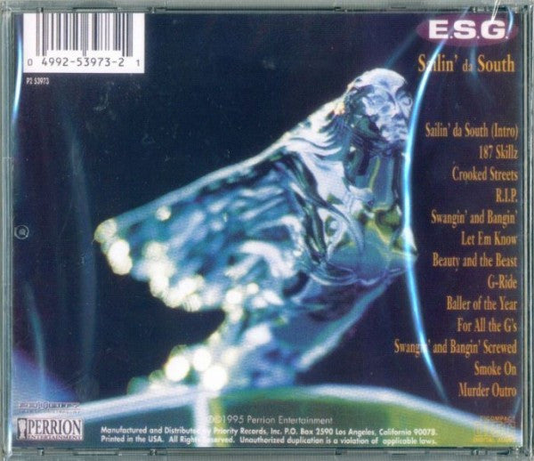 E.S.G. (2) : Sailin' Da South (CD, Album, RE)