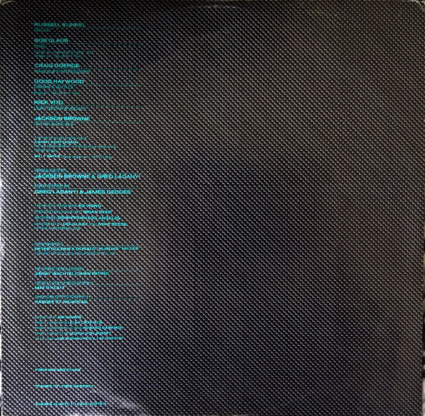 Jackson Browne : Lawyers In Love (LP, Album, Club, Car)