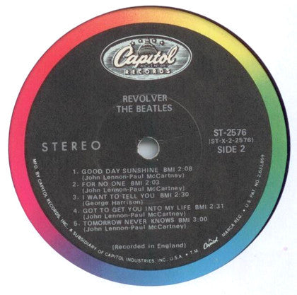The Beatles : Revolver (LP, Album, RE, Los)