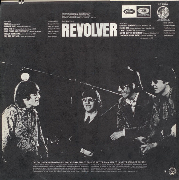 The Beatles : Revolver (LP, Album, RE, Los)