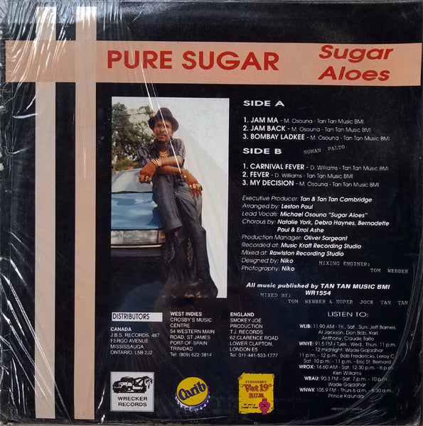 Sugar Aloes : Pure Sugar (LP, Album)