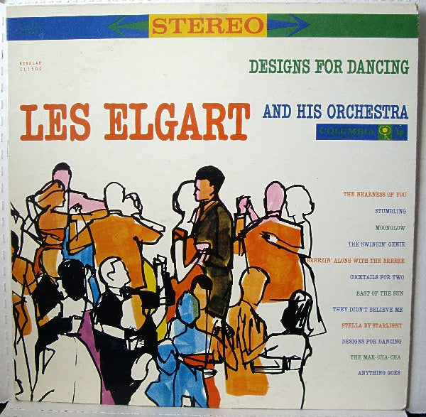 Les Elgart And His Orchestra : Designs For Dancing (LP, Album)