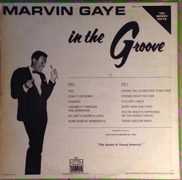 Marvin Gaye : In The Groove (LP, Album, Hol)