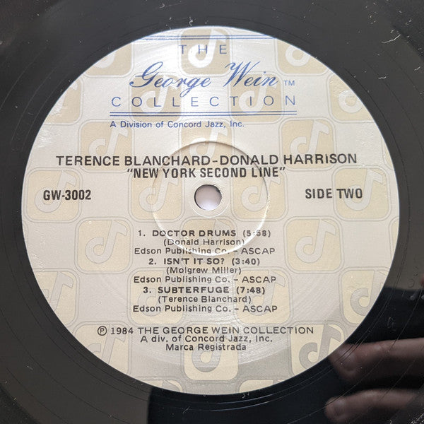 Terence Blanchard / Donald Harrison : New York Second Line (LP)