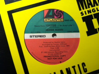 Herbie Mann : Theme From Tootsie (An Actor's Life) (12", Promo)