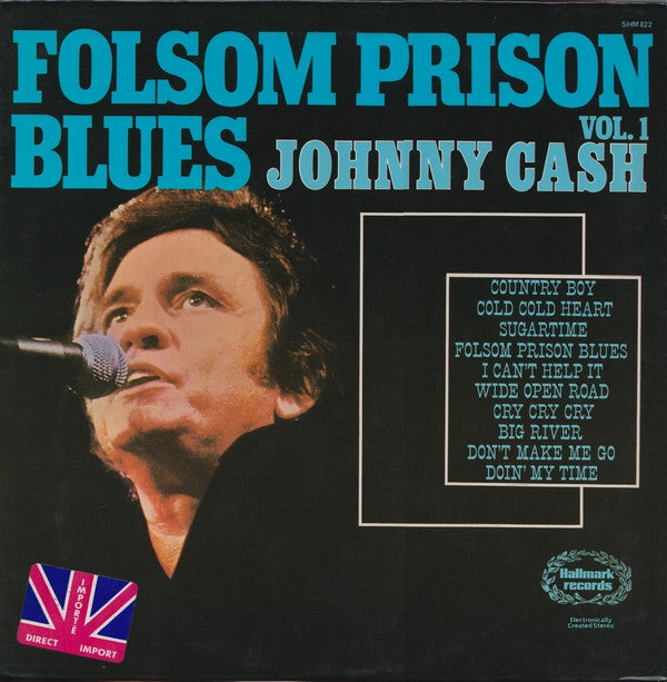 Johnny Cash : Folsom Prison Blues Vol. 1 (LP, Comp, Ele)