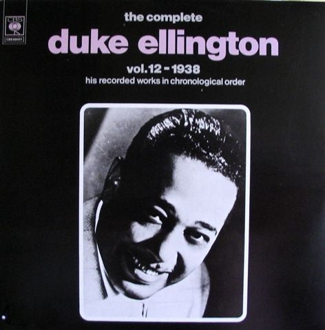 Duke Ellington : The Complete Duke Ellington Vol.12 1938 (2xLP, Comp, Mono)