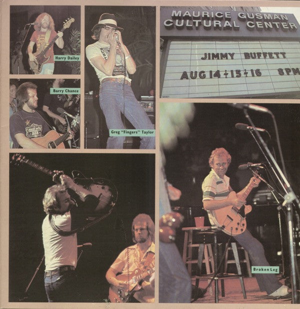 Jimmy Buffett : "You Had To Be There" - Recorded Live (2xLP, Album, Gat)