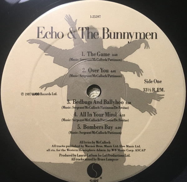 Echo & The Bunnymen : Echo & The Bunnymen (LP, Album, SRC)