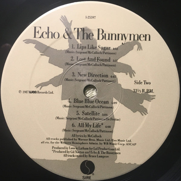 Echo & The Bunnymen : Echo & The Bunnymen (LP, Album, SRC)