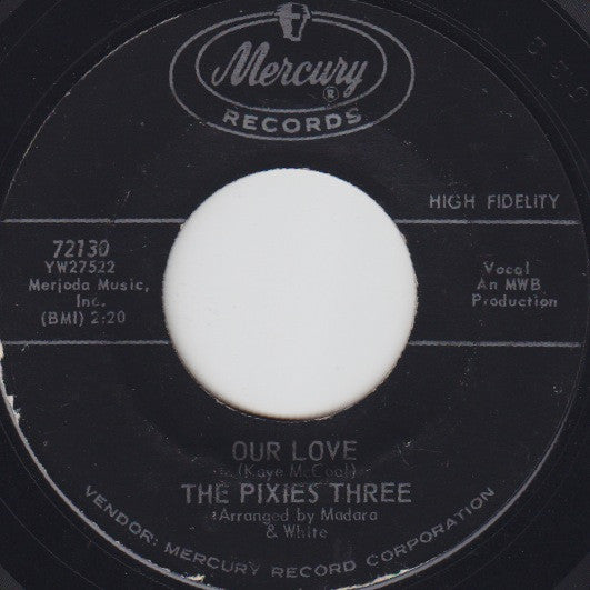 The Pixies Three : Birthday Party / Our Love (7", Single)