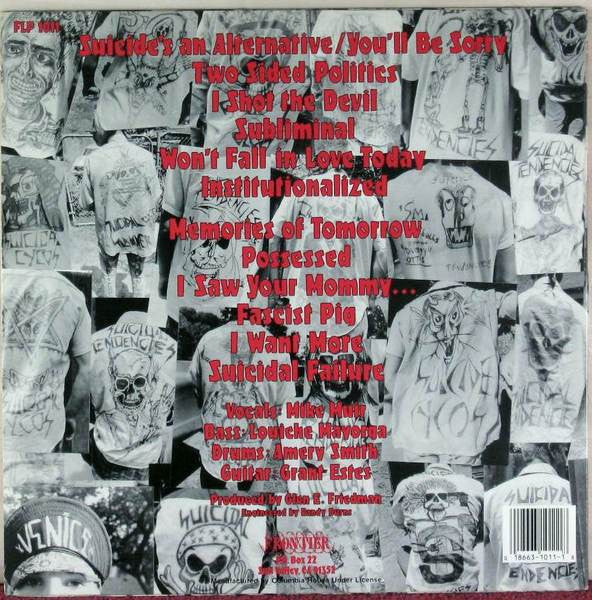 Suicidal Tendencies : Suicidal Tendencies (LP, Album, Club, RE)