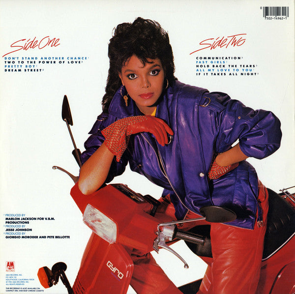 Janet Jackson : Dream Street (LP, Album, Ind)