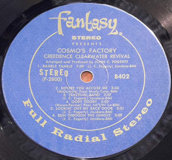 Creedence Clearwater Revival : Cosmo's Factory (LP, Album, Hol)