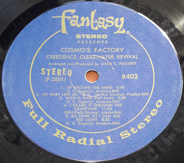 Creedence Clearwater Revival : Cosmo's Factory (LP, Album, Hol)