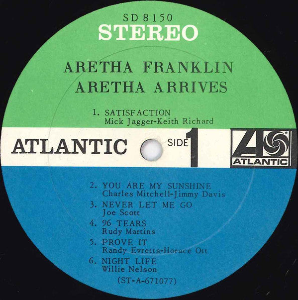 Aretha Franklin : Aretha Arrives (LP, Album, Kee)