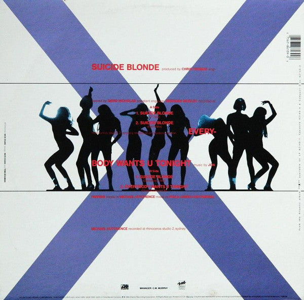 INXS : Suicide Blonde (12", Single)